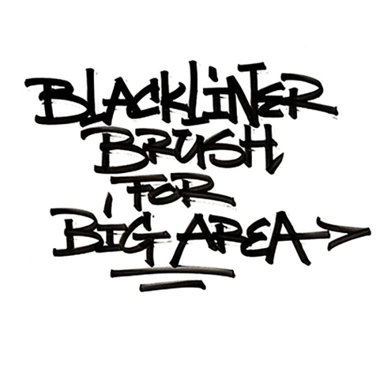 BLACKLINER BRUSH - example 6