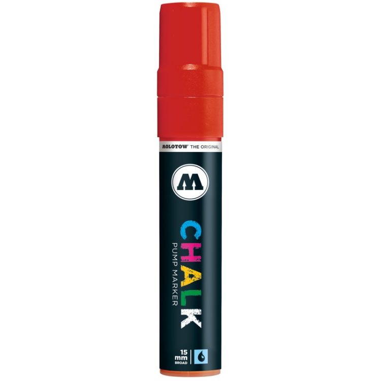 Chalk Marker (15 mm) - red 003 - close