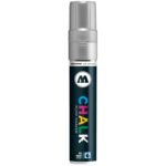 Chalk Marker „metallic” (15 mm) - metallic silver 001 - close