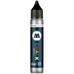 Chalk Refill „metallic” 30 ml - metallic silver 001