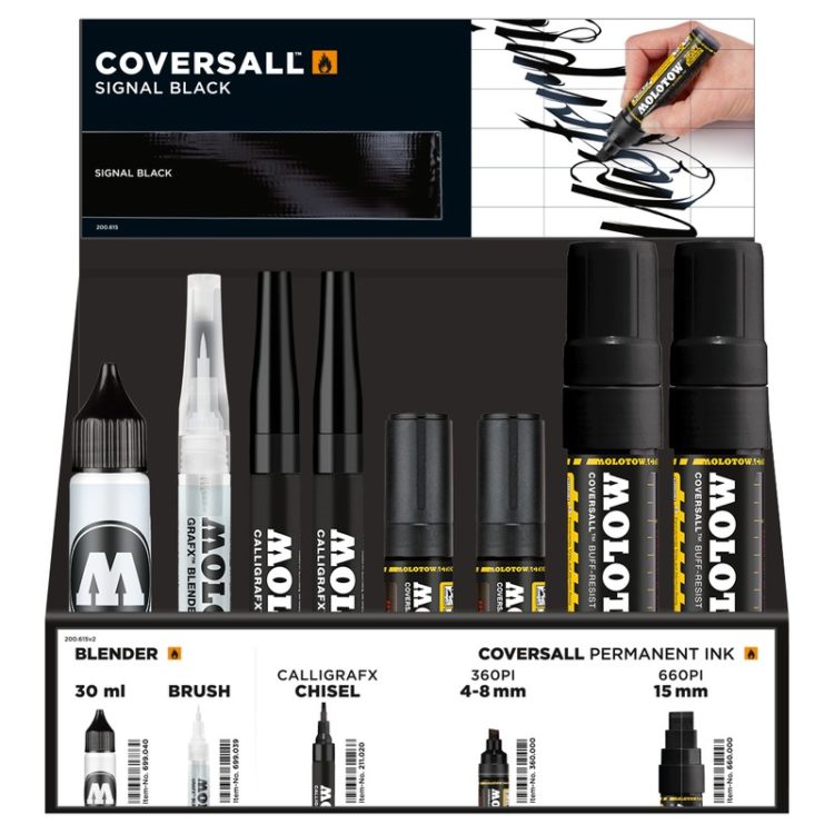 Coversall Display Set Marker Collection