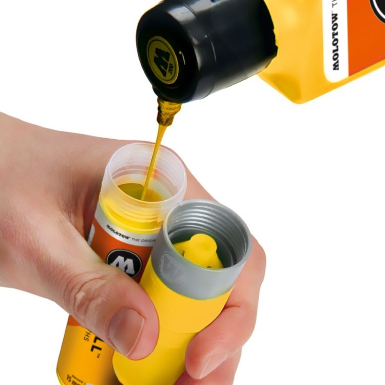 ONE4ALL™ Refill 180 ml - zinc yellow - example 1
