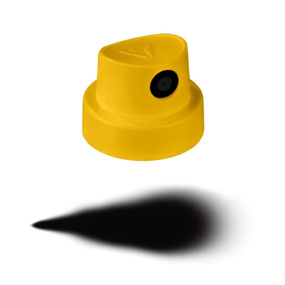 Spray cap Yellow Fatcap yellow/black